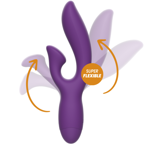 REWOLUTION - REWOFUN VIBRATEUR FLEXIBLE AVEC LAPIN – Image 2