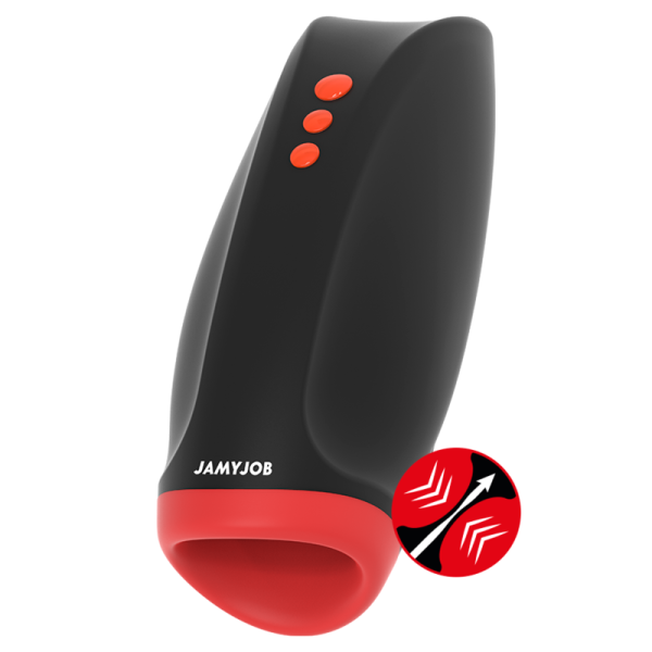 JAMYJOB - MASTURBATEUR NOVAX AVEC VIBRATION ET COMPRESSION – Image 2