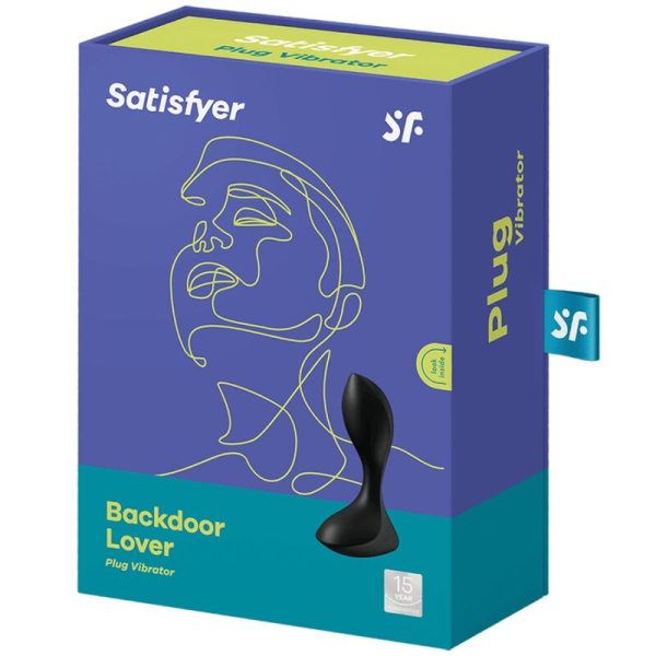 SATISFYER - BOUCHON VIBRANT BACKDOOR LOVER NOIR – Image 4