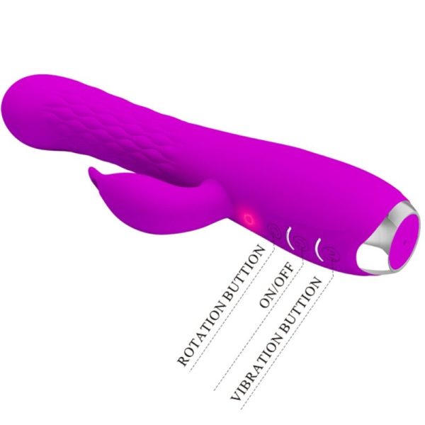 PRETTY LOVE - VIBRATEUR MOLLY AVEC ROTATION RECHARGEABLE – Image 5