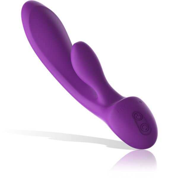 INTENSE - LUIGI RABBIT VIBRATEUR LIQUIDE SILICONE VIOLET – Image 4