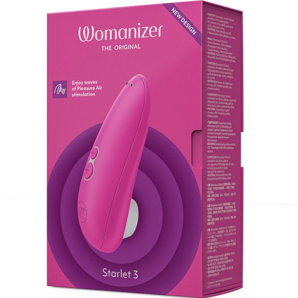 WOMANIZER - STIMULATEUR CLITORAL STARLET 3 ROSE – Image 5