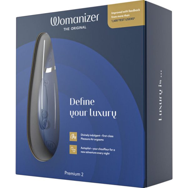 WOMANIZER - STIMULATEUR CLITORAL PREMIUM 2 BLUEBERRY – Image 3