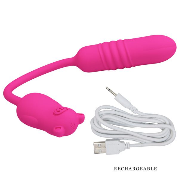 PRETTY LOVE - NOBIKUMA BALLE VIBRANTE EN SILICONE ROSE – Image 5