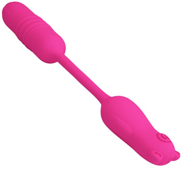 PRETTY LOVE - NOBIKUMA BALLE VIBRANTE EN SILICONE ROSE – Image 3