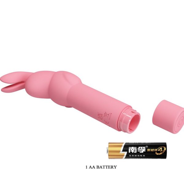 PRETTY LOVE - VIBRATEUR EN SILICONE LAPIN ROSE GERARDO – Image 3