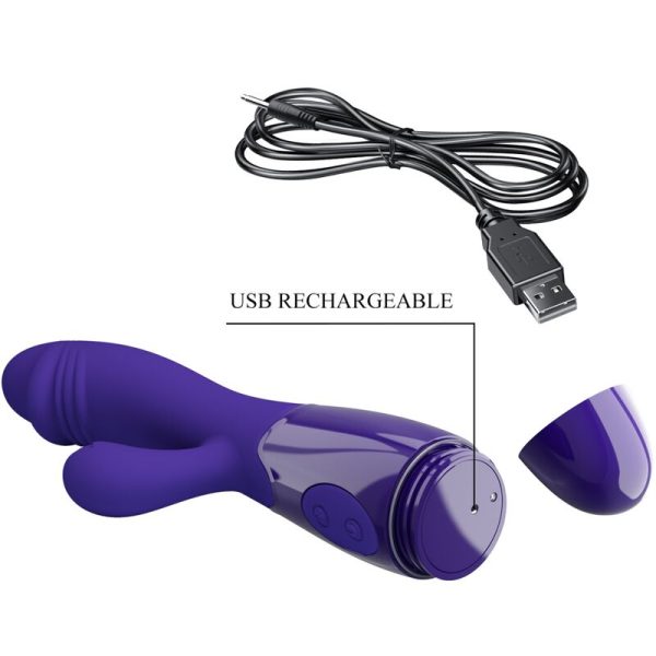 PRETTY LOVE - VIBRATEUR SNAPPY YOUTH  STIMULATEUR DE POINT G VIOLET – Image 5