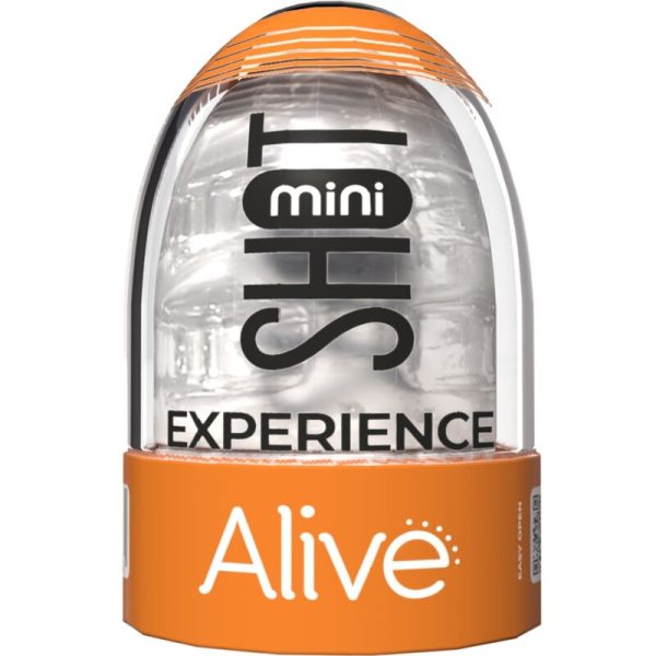 ALIVE - SHOT EXPERIENCE MINI MASTURBATEUR TRANSPARENT – Image 5