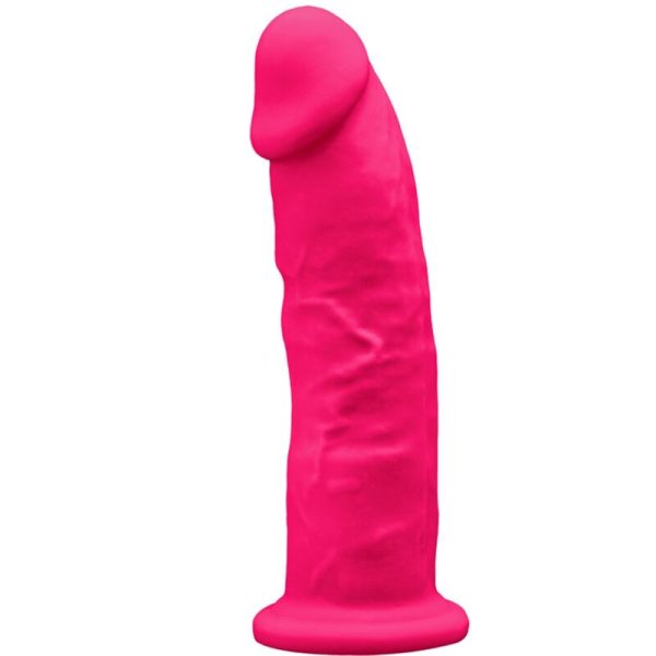 SILEXD - MODÈLE 2 PÉNIS RÉALISTE PREMIUM SILEXPAN SILICONE FUCHSIA 19 CM