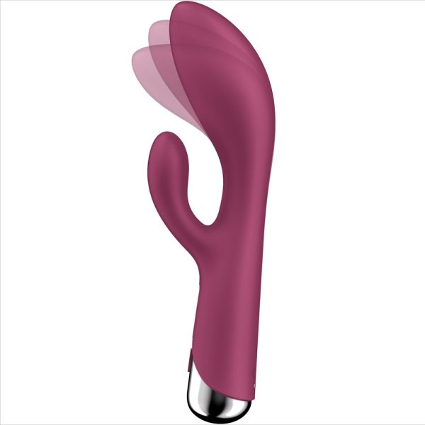 SATISFYER - SPINNING RABBIT 1 ESTIMULACION CLITORIS Y PUNTO G ROJO – Image 5