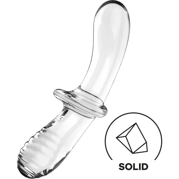 SATISFYER - GODE DOUBLE CRISTAL TRANSPARENT – Image 4