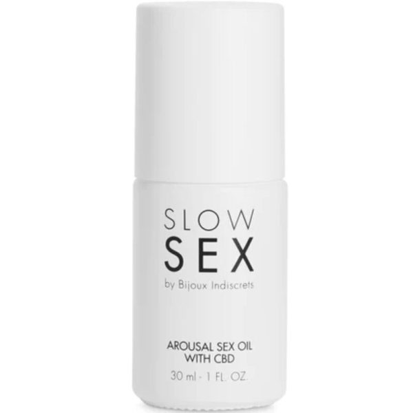 BIJOUX - SLOW SEX HUILE DE MASSAGE SEXUEL AU CBD 30 ML – Image 2