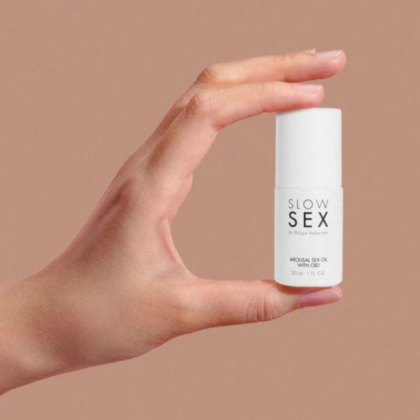 BIJOUX - SLOW SEX HUILE DE MASSAGE SEXUEL AU CBD 30 ML – Image 3