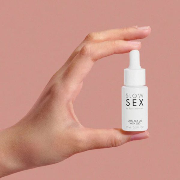 BIJOUX - SLOW SEX HUILE DE SEXE ORAL AU CBD 15 ML – Image 3