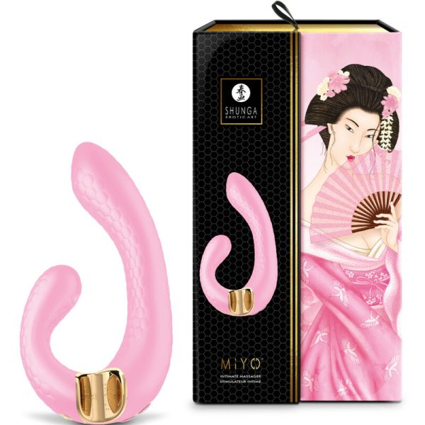 SHUNGA - MIYO MASAJEADOR INTIMO ROSA – Image 3