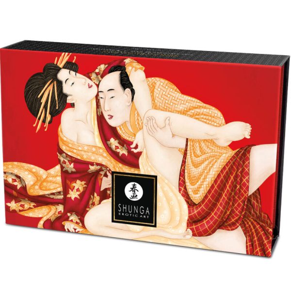 SHUNGA - KIT DE POUDRE DE MASSAGE COMESTIBLE À LA FRAISE – Image 4