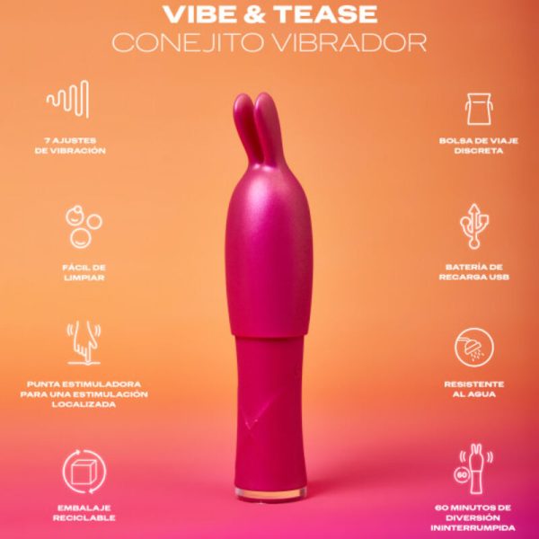 DUREX - TOY VIBRATEUR VIBE  TEASE – Image 2