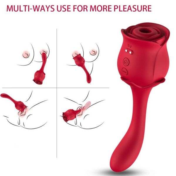 ARMONY - ROSELOVER LICKING VIBRANT CLITO  STIMULATEUR ROUGE – Image 4