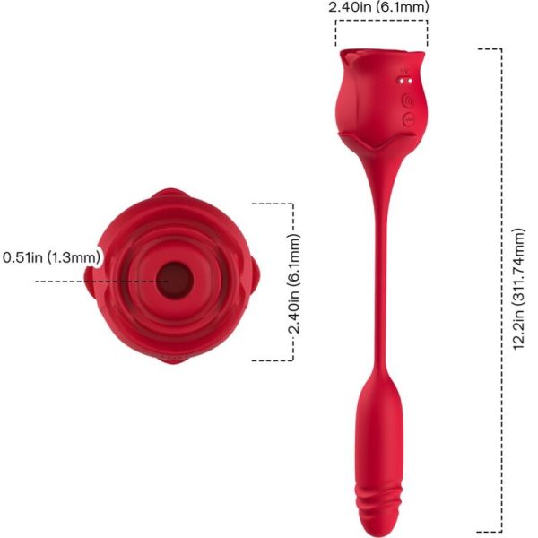 ARMONY - ROSEKNIGTH LICKING VIBRANT CLITO  VIBRATEUR ROUGE – Image 4