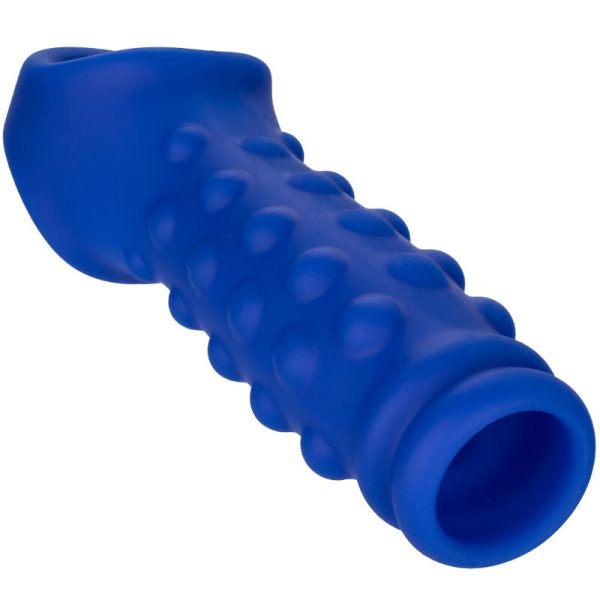 CALEXOTICS - ADMIRAL COUVERCLE DE PÉNIS EN PERLES SILICONE LIQUIDE BLEU – Image 2