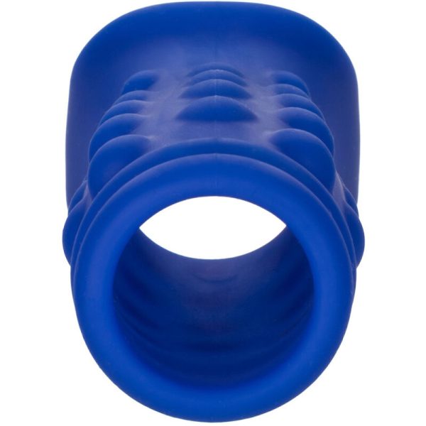 CALEXOTICS - ADMIRAL COUVERCLE DE PÉNIS EN PERLES SILICONE LIQUIDE BLEU – Image 3