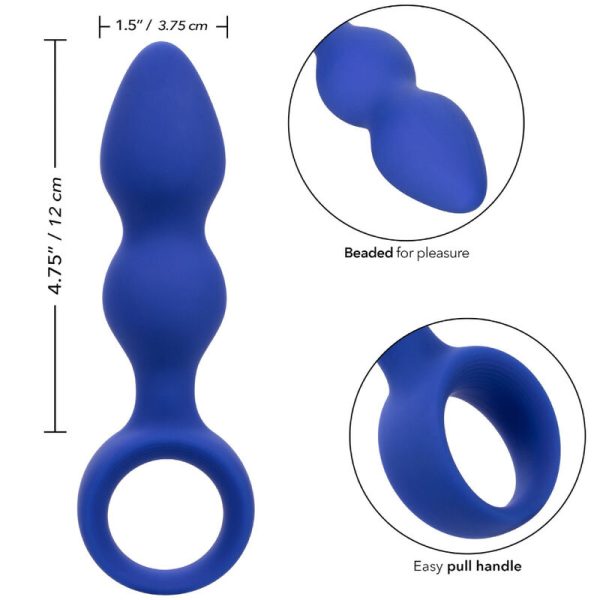 CALEXOTICS - ADMIRAL PLUG ANAL AVANCÉ BLEU – Image 4