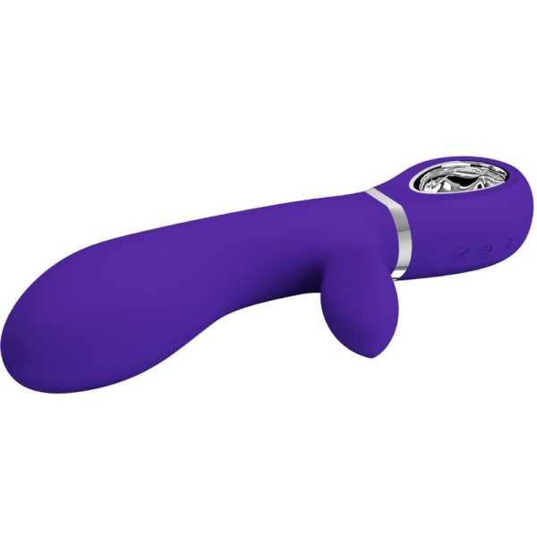 PRETTY LOVE - VIBRATEUR MULTIFONCTION G-SPOT THOMAS VIOLET – Image 4