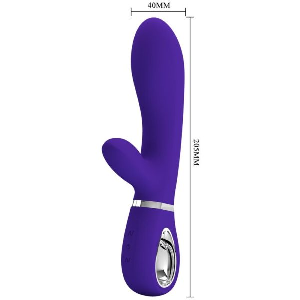 PRETTY LOVE - VIBRATEUR MULTIFONCTION G-SPOT THOMAS VIOLET – Image 5