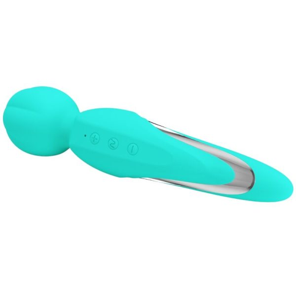 PRETTY LOVE - WALTER VIBRATEUR WAND AQUA VERT – Image 4