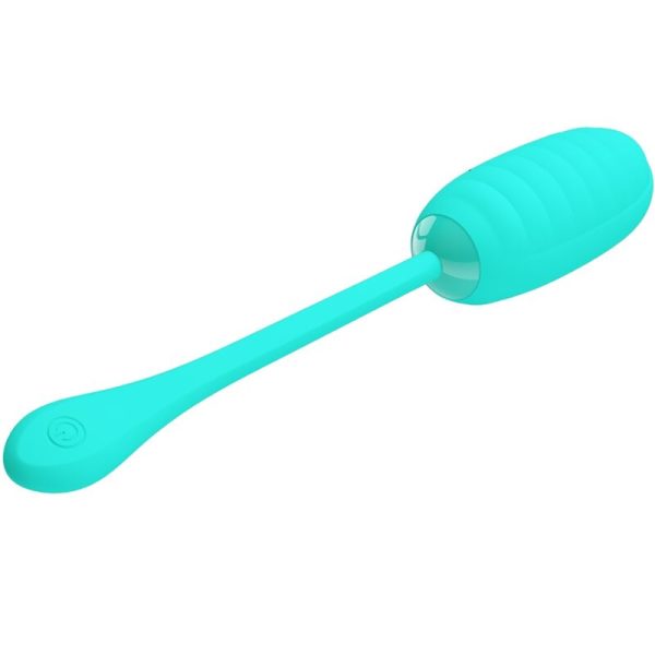 PRETTY LOVE - OEUF VIBRANT RECHARGEABLE KIRK AQUA VERT – Image 3