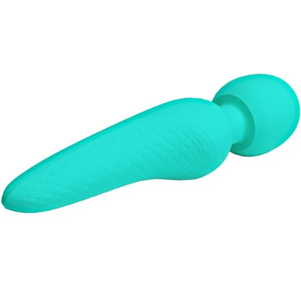 PRETTY LOVE - MASSEUR MEREDITH 12 MODES DE VIBRATION VERT AQUA – Image 4