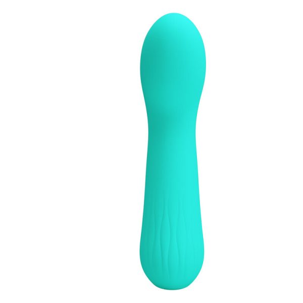 PRETTY LOVE - VIBRATEUR RECHARGEABLE FAUN VERT AQUA – Image 2