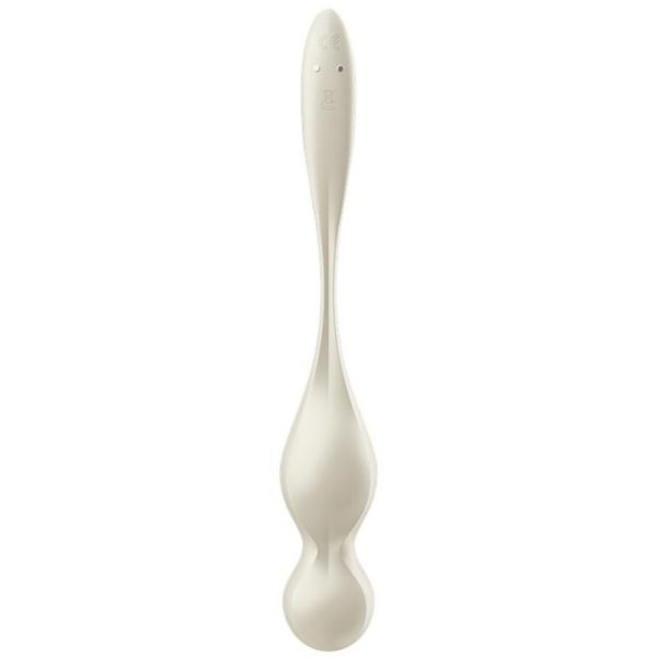 SATISFYER - BALLES VIBRANTES DE KEGEL LOVE BIRDS BLANCHES – Image 2