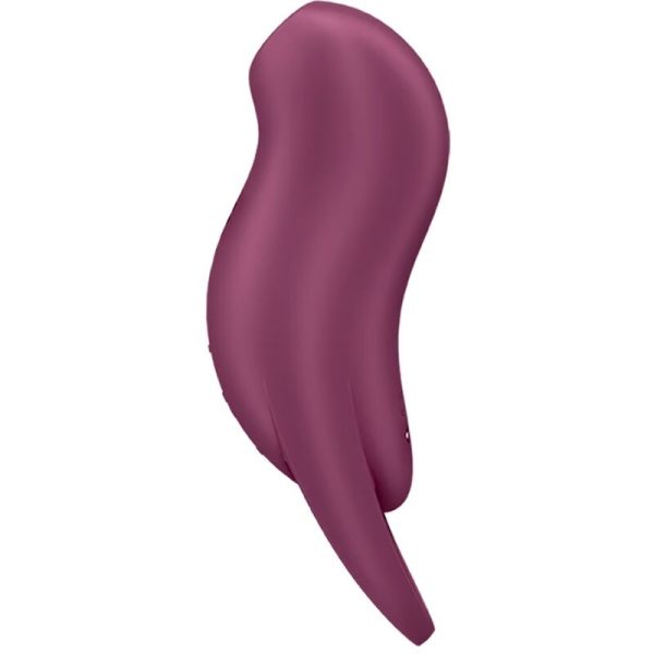 SATISFYER - POCKET PRO 1 STIMULATEUR DE CLITORIS GRENAT – Image 3