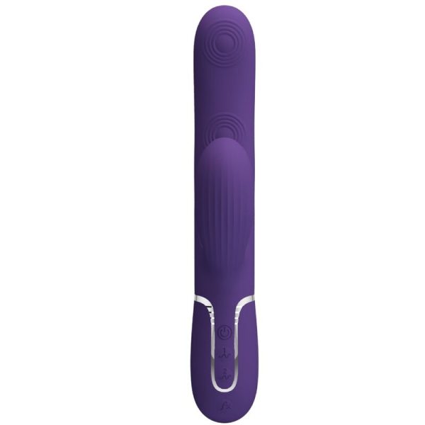 PRETTY LOVE - PERLITA VIBRATEUR G-SPOT 3 EN 1 MULTIFONCTION VIOLET – Image 3