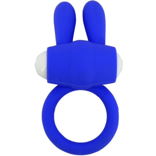 ARMONY - MR BUNNY ANNEAU VIBRATEUR SILICONE BLEU – Image 2