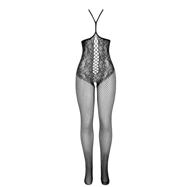 SUBBLIME - 951849 BODYSTOCKING RÉSILLE OUVERT ET COL LICOU NOIR TAILLE UNIQUE – Image 4