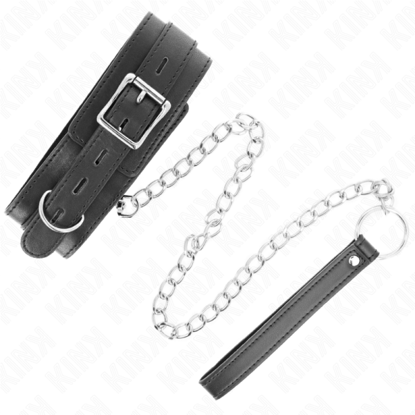 KINK - COLLIER AVEC CEINTURE 65 CM AVEC SANGLE NOIR 54 X 4,5 CM – Image 5