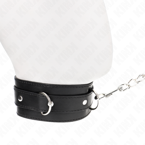 KINK - COLLIER AVEC CEINTURE 65 CM AVEC SANGLE NOIR 54 X 4,5 CM – Image 3