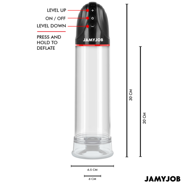 JAMYJOB - POMPE AUTOMATIQUE XPAND 3 NIVEAUX D'ASPIRATION GRIS – Image 4