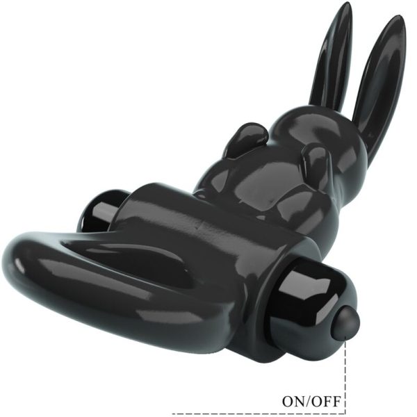 PRETTY LOVE - ANNEAU VIBRATEUR EXCITANT RABBIT 10 VIBRATIONS NOIR – Image 5