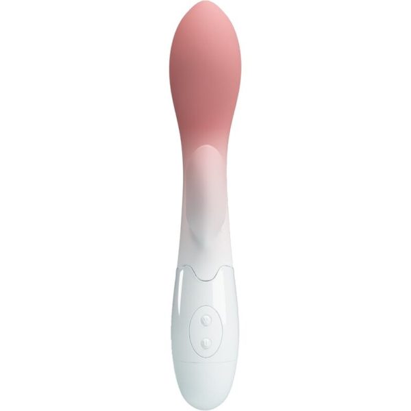 PRETTY LOVE - VIBRATEUR POINT G LUMINEUX + STIMULATEUR DE CLITORIS 30 VIBRATIONS ROSE – Image 2