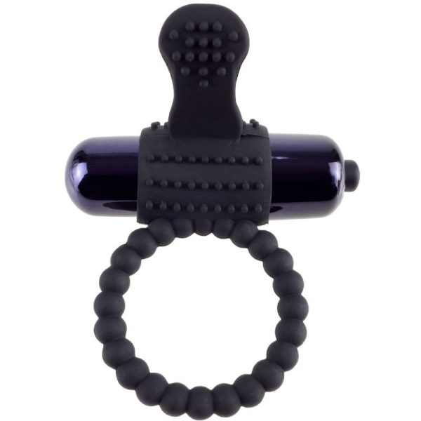 FANTASY C-RINGZ - ANNEAU VIBRANT EN SILICONE NOIR FANTASY C-RING – Image 2