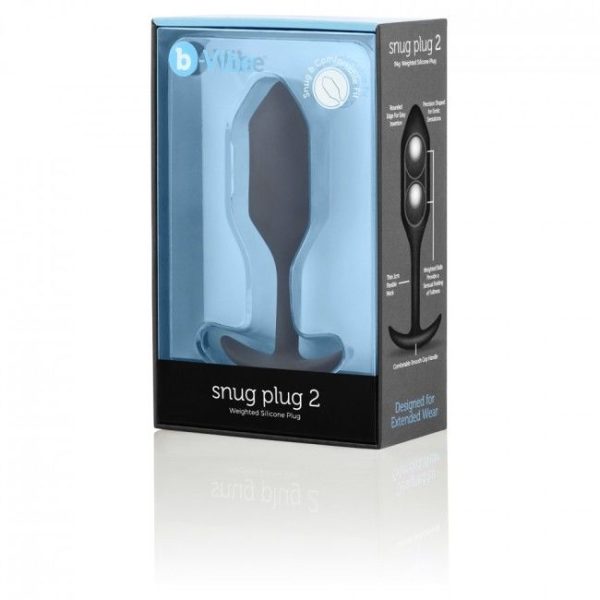 B-VIBE - SNUG PLUG ANAL 2 NOIR – Image 4