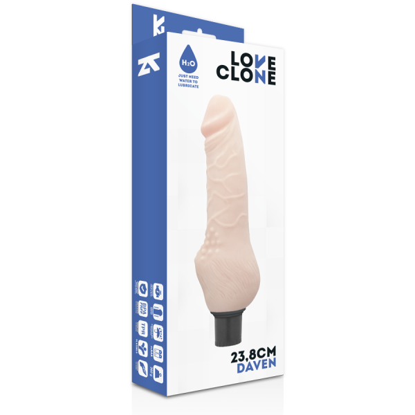 LOVECLONE - DAVEN AUTOLUBRIFICATION RÉALISTE 23.8 CM -O- 3.8 CM – Image 5