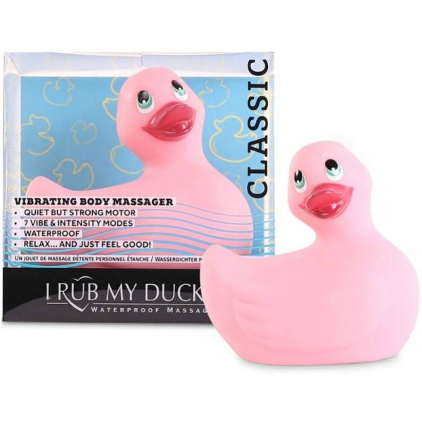 BIG TEASE TOYS - JE FRAPPE MY DUCKIE CLASSIC VIBRATING DUCK ROSE – Image 2