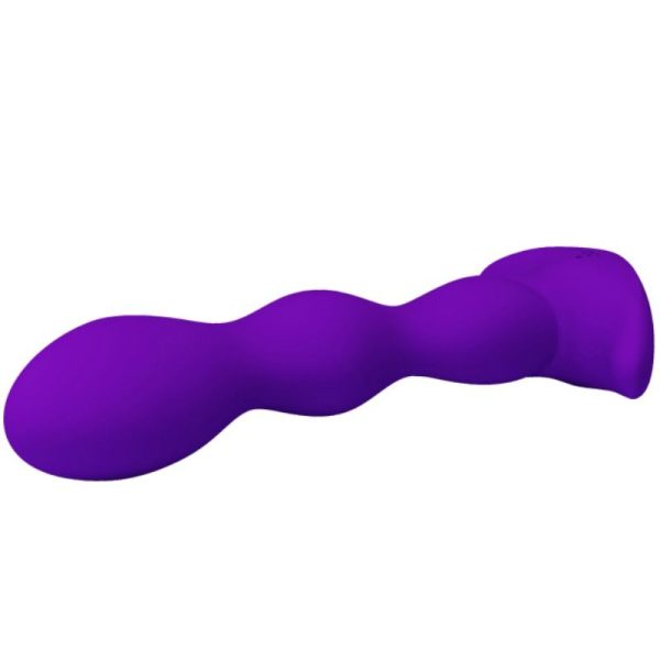 PRETTY LOVE - MASSAGER ANAL 12 MODES DE VIBRATION LILAS – Image 5