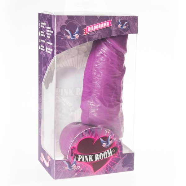 PINK ROOM - GODE RÉALISTE DAYAN VIOLET 17 CM – Image 2