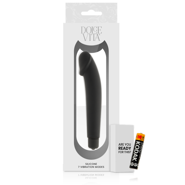 DOLCE VITA - REALISTIC BLACK SILICONE – Image 5