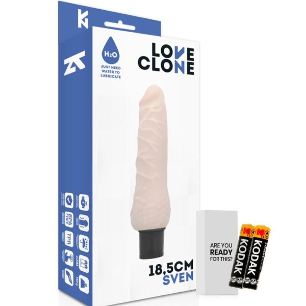 LOVECLONE - VIBRATEUR AUTOLUBRIFIANT SVEN 18.5 CM -O- 3.3 CM – Image 2